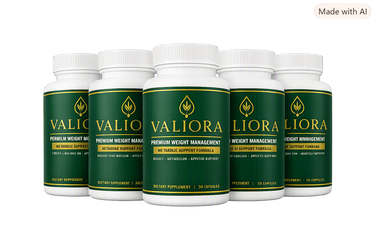 Valiora bottles